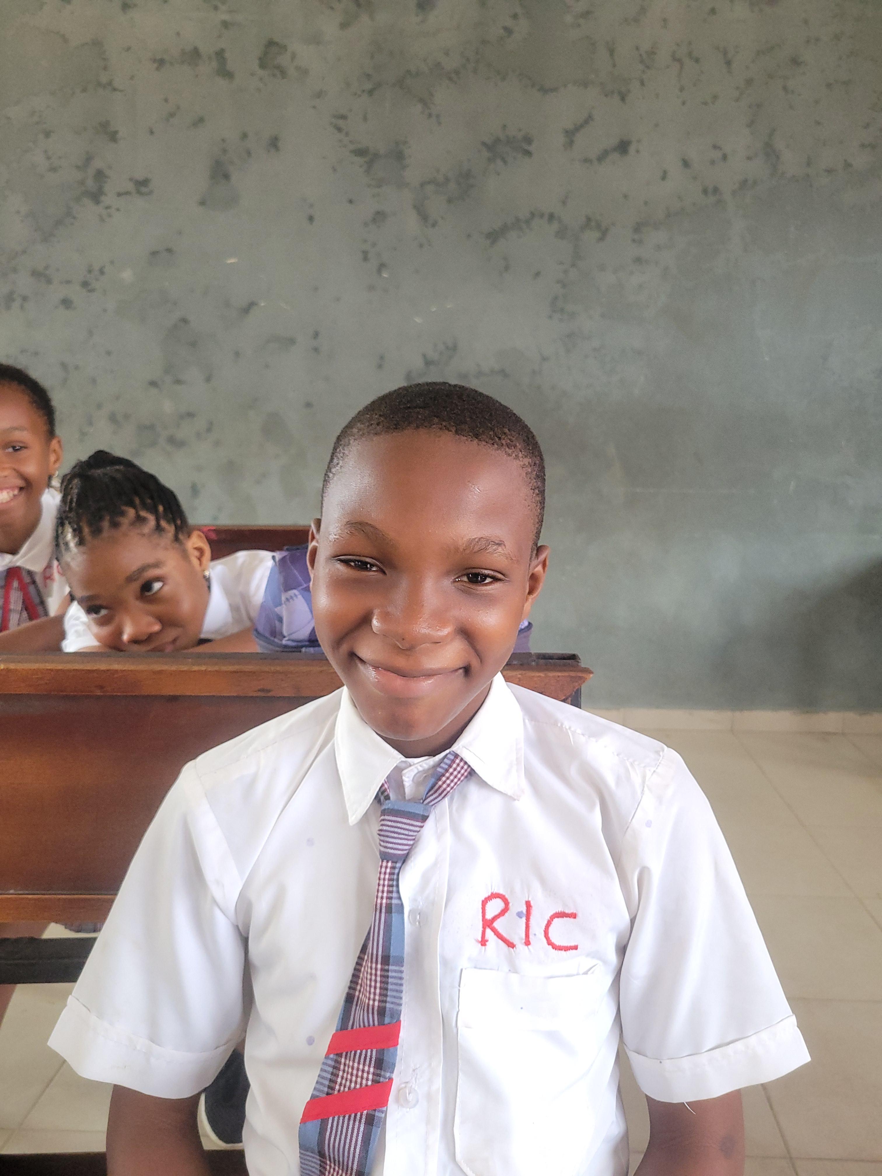 students smiling